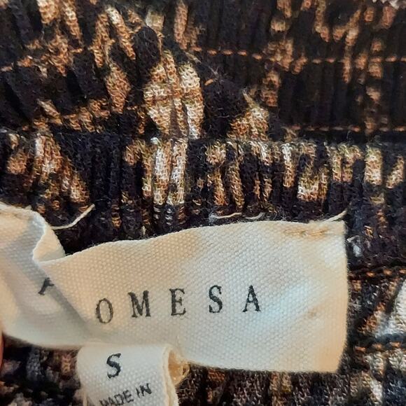 Promesa Crop Top Small Smocked Renaissance Fairy Grunge Peasant Milkmaid - Picture 6 of 7